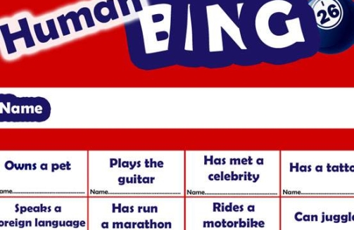 KDM Events - Team Building Events - Event Management Company - Human bingo team building activity'